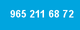 965 211 68 72 965 211 68 72